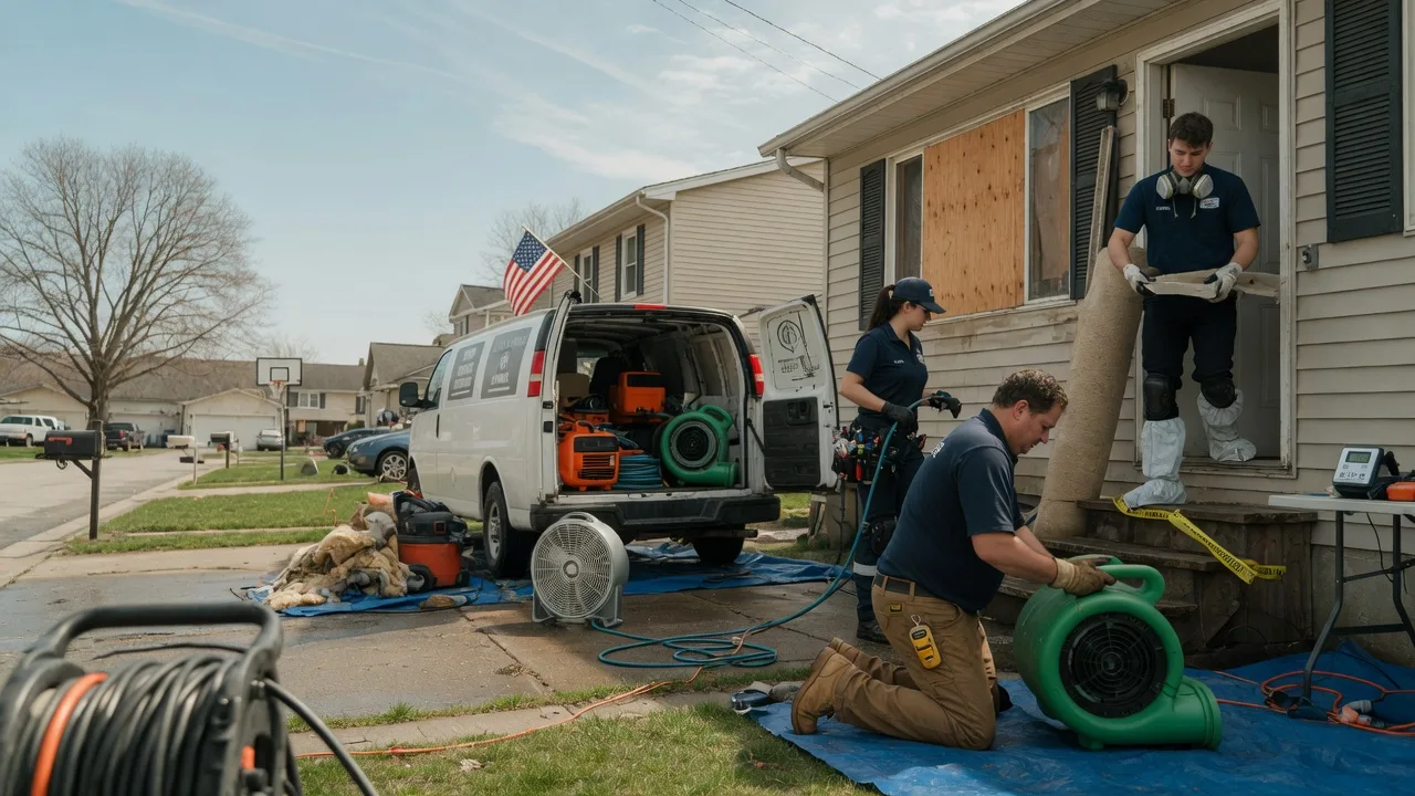 Water Damage Restoration in Goldonna, LA near me